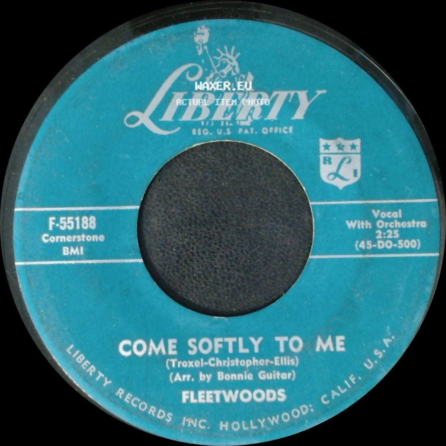 Fleetwoods - Come Softly To Me / I Care So Much side A