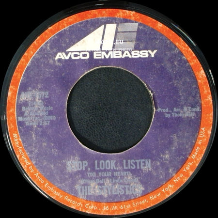 The Stylistics - If I Love You / Stop, Look, Listen (To Your Heart) side B