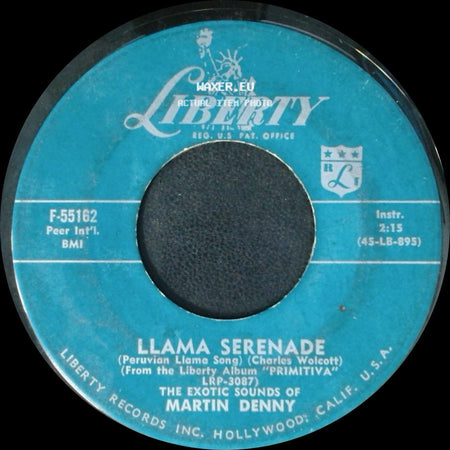 Martin Denny - Llama Serenade / Quiet Village side A