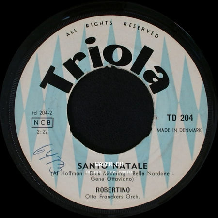 Robertino - Santo Natale / Caro Gesù Bambino side A