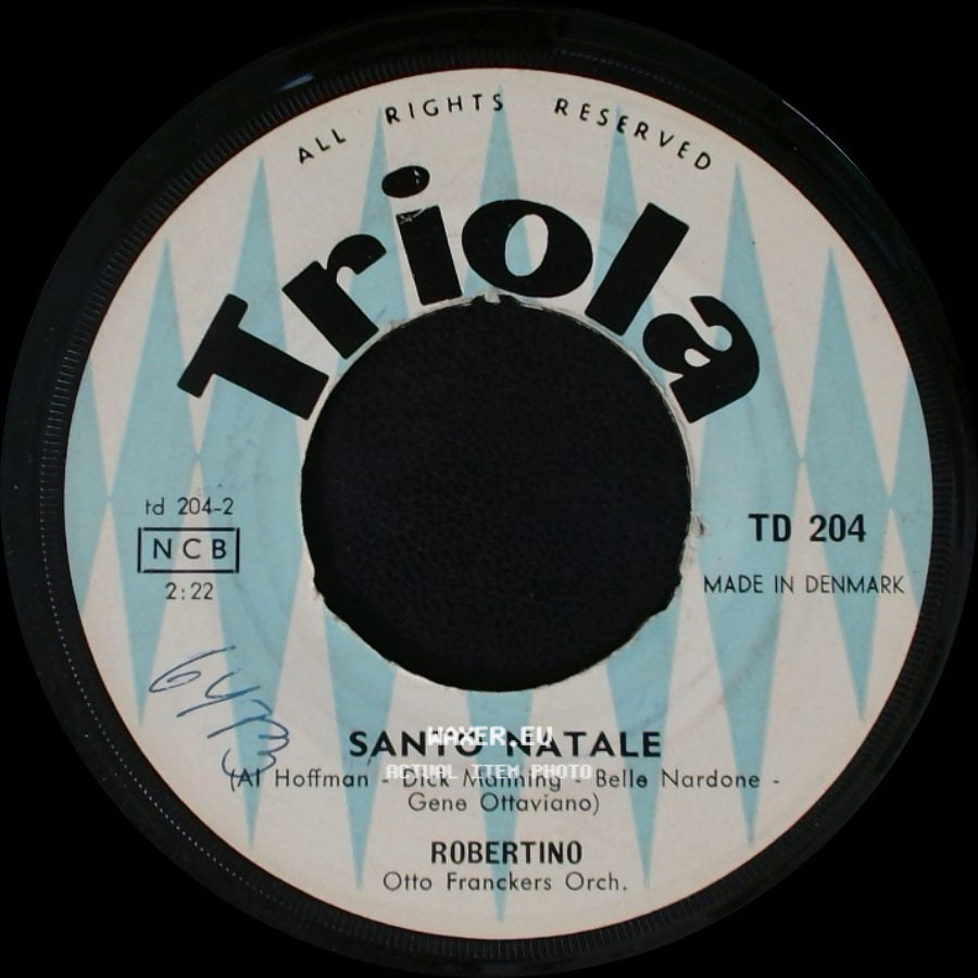Robertino - Santo Natale / Caro Gesù Bambino side A