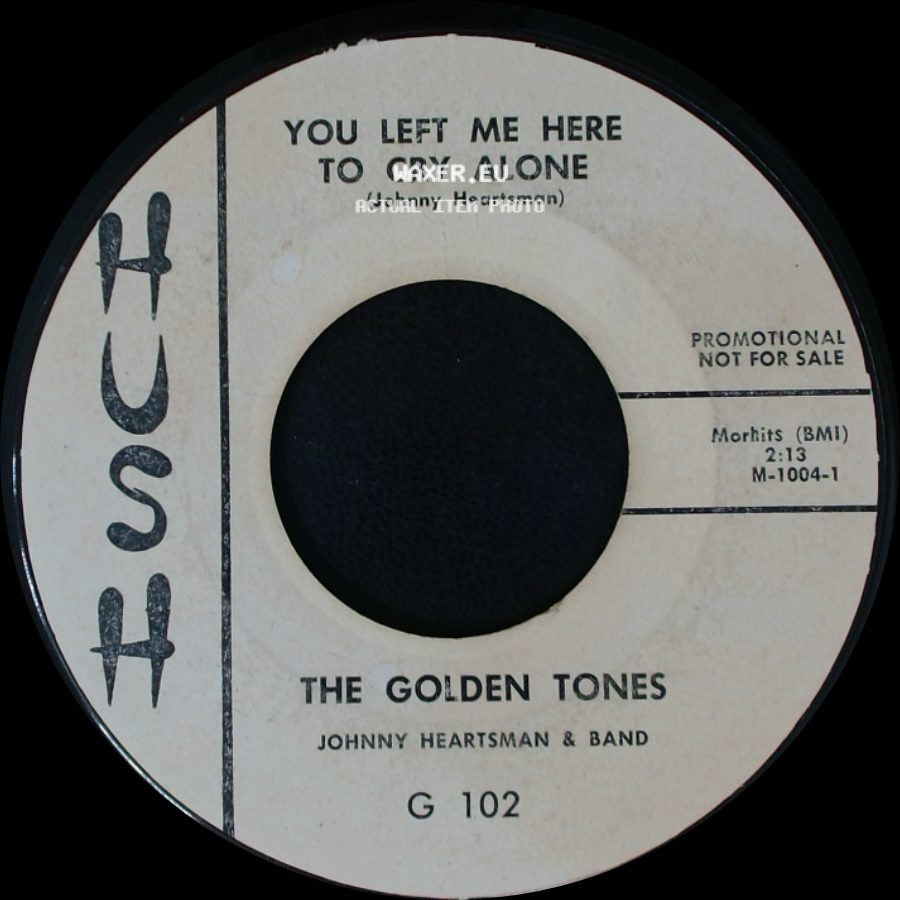 The Golden Tones - You Left Me Here To Cry Alone / Ocean Of Tears side A