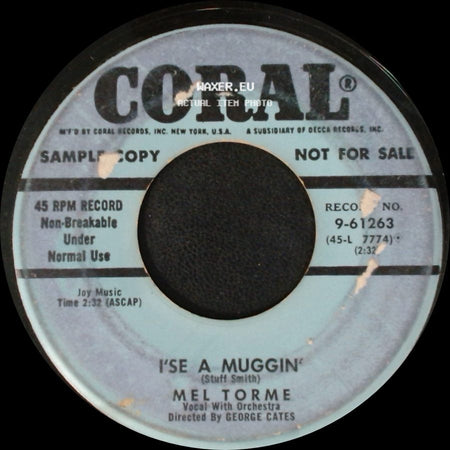 Mel Torme - I'se A Muggin' / Tutti Frutti side A