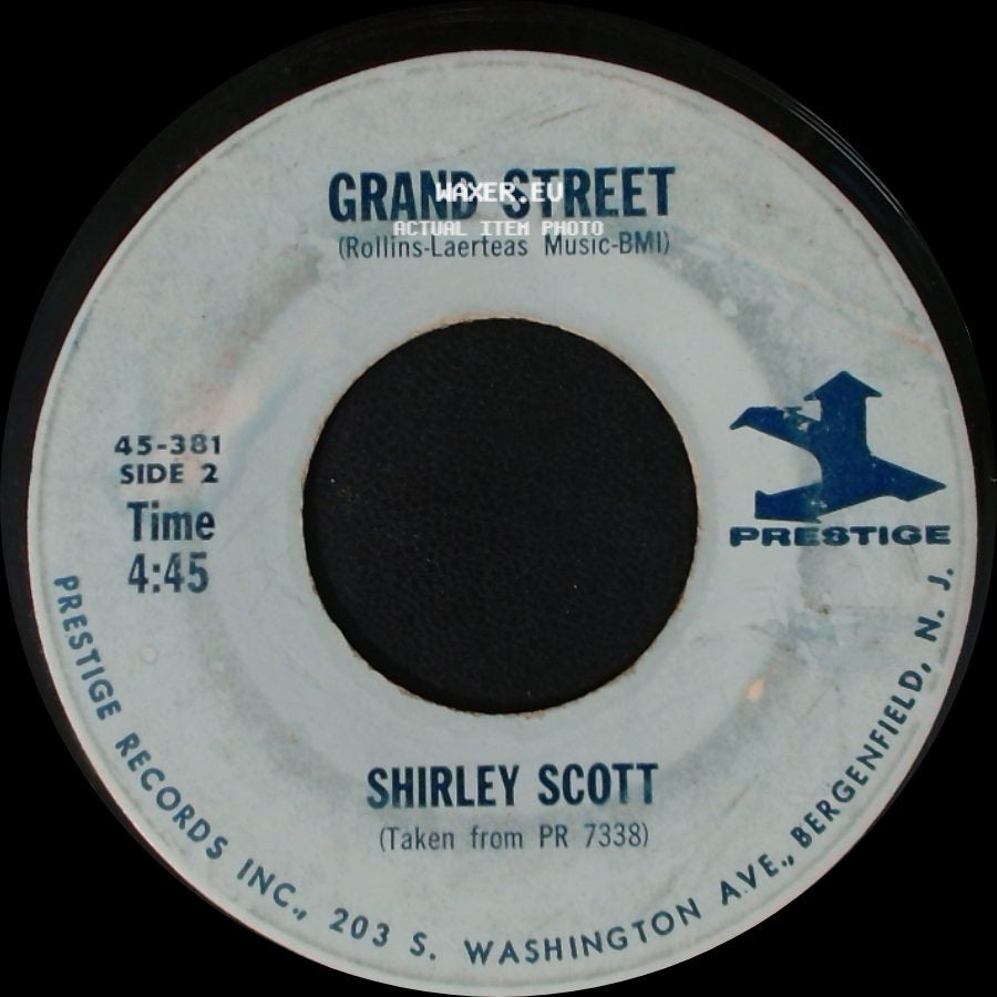 Shirley Scott - Five Spot After Dark / Grand Street side B