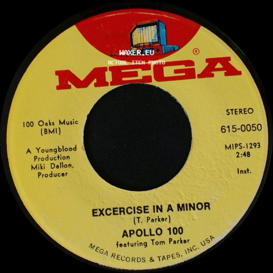 Apollo 100 Featuring Tom Parker - Excercise In A Minor / Joy (J. S. Bach) side A