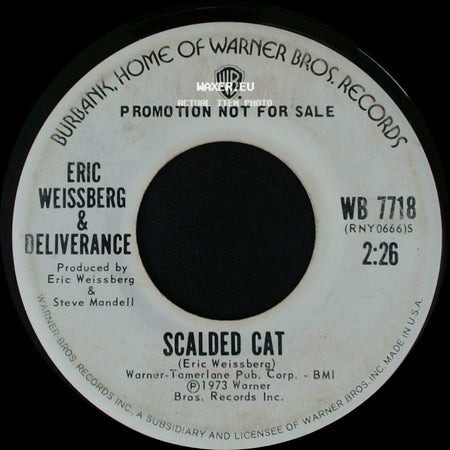 Eric Weissberg & Deliverance - Scalded Cat / Reuben's Train side A