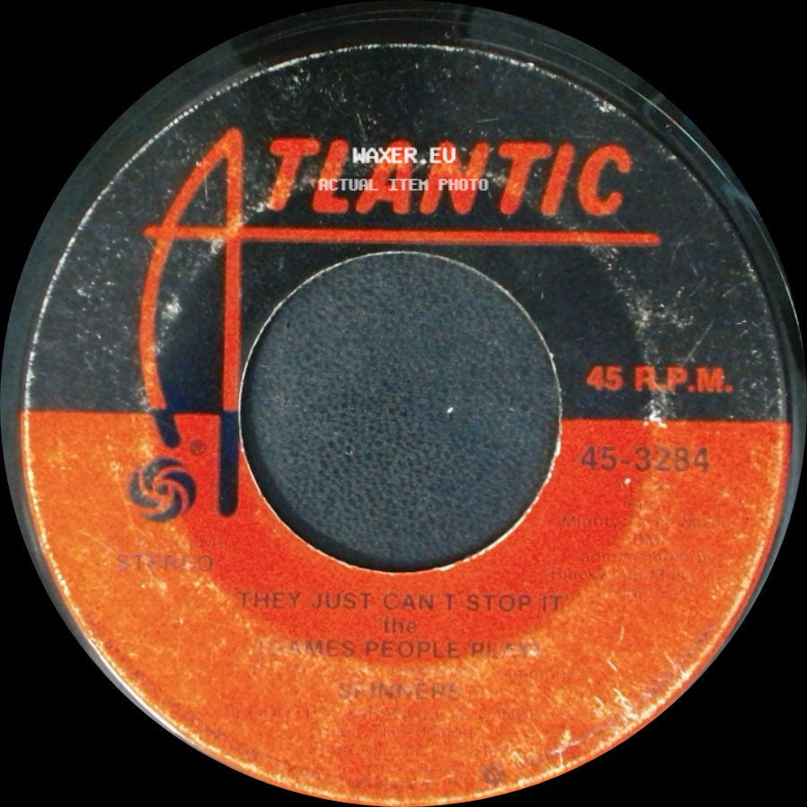 The Spinners - I Don't Want To Lose You / They Just Can't Stop It side B