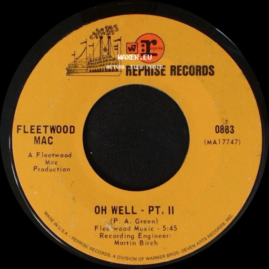 Fleetwood Mac - Oh Well - Pt. I / Oh Well - Pt. Ii side B