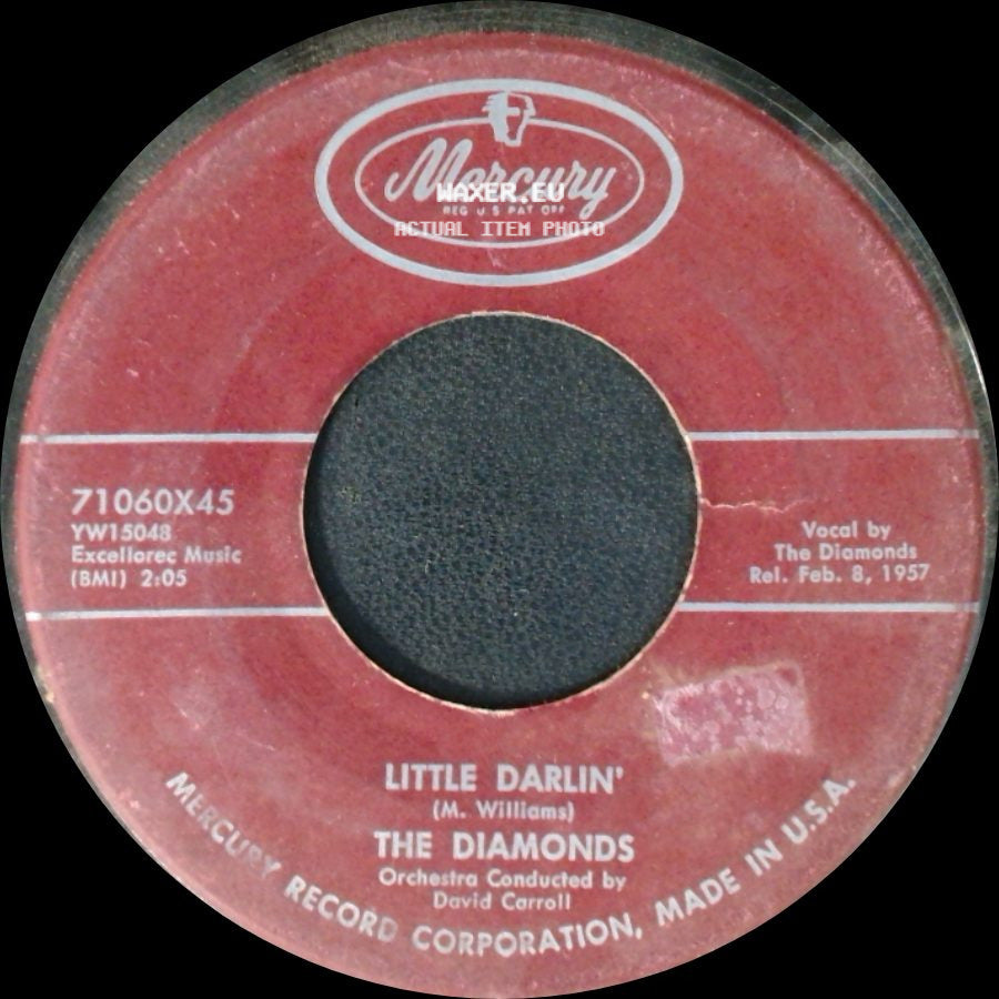 The Diamonds - Little Darlin' / Faithful And True side A