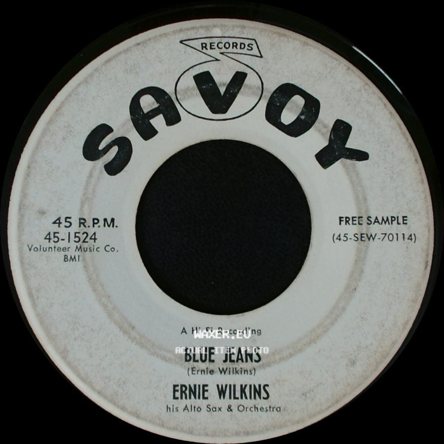 Ernie Wilkins - Have You Ever Been Lonely / Blue Jeans side B