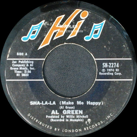 Al Green - Sha-La-La (Make Me Happy) / School Days side A