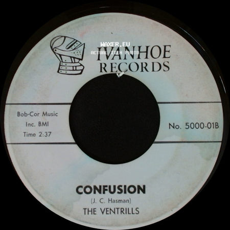 The Ventrills - Confusion / Alone In The Night side A