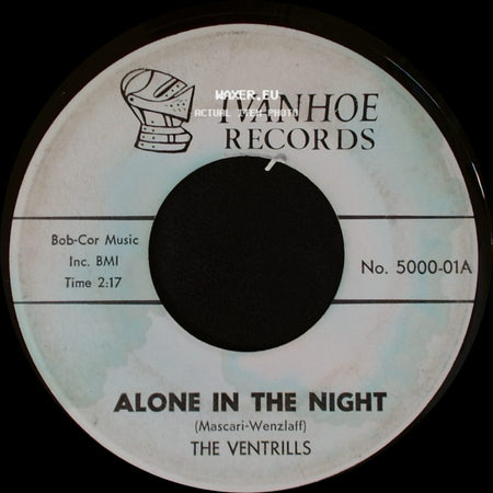 The Ventrills - Confusion / Alone In The Night side B