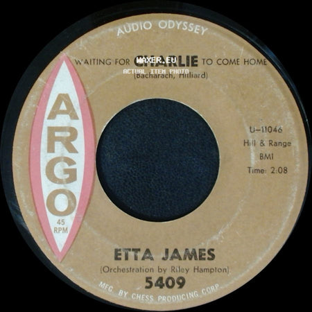 Etta James - Waiting For Charlie To Come Home / Something's Got A Hold On Me side A
