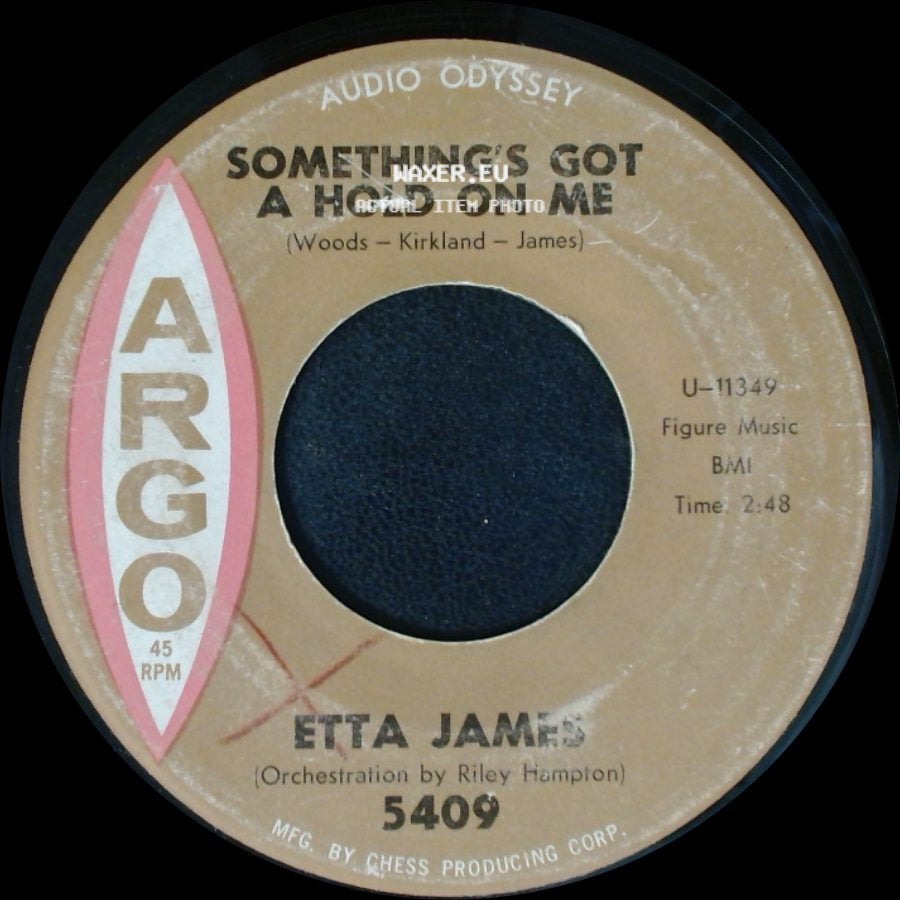Etta James - Waiting For Charlie To Come Home / Something's Got A Hold On Me side B