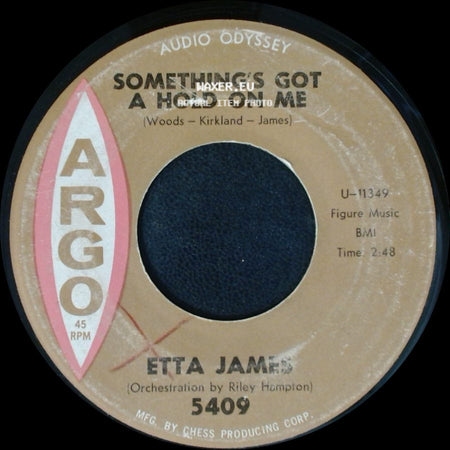 Etta James - Waiting For Charlie To Come Home / Something's Got A Hold On Me side B