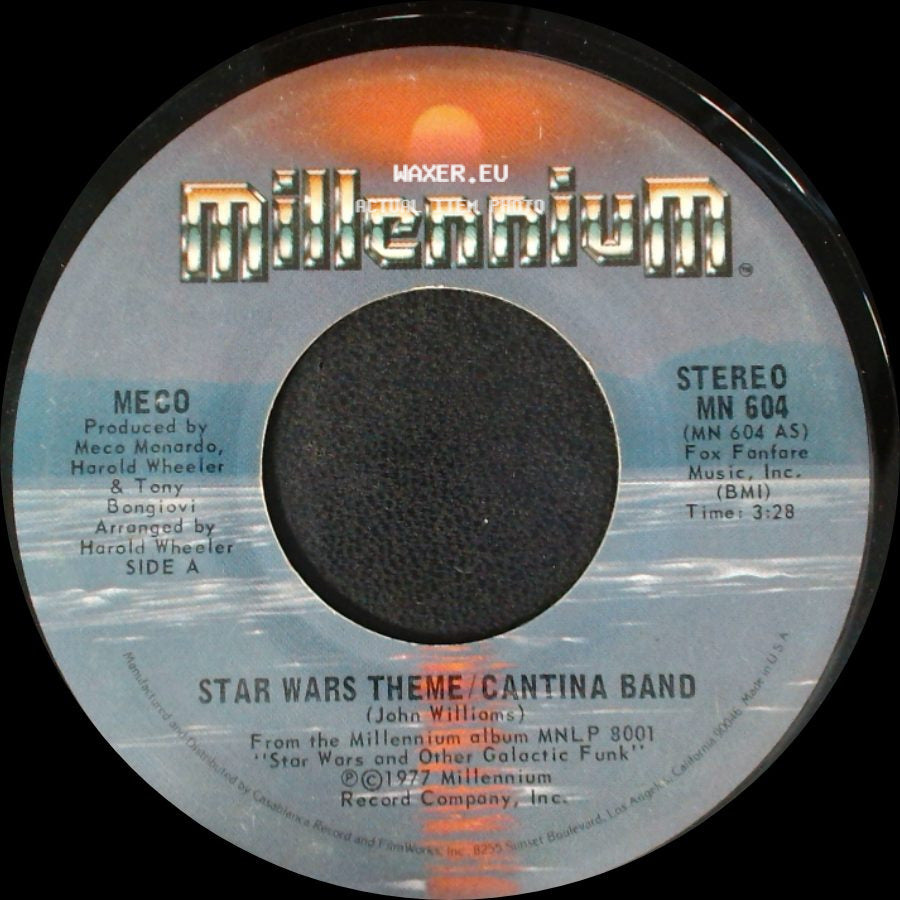 Meco - Star Wars Theme / Cantina Band / Funk side A