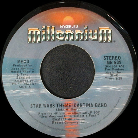 Meco - Star Wars Theme / Cantina Band / Funk side A
