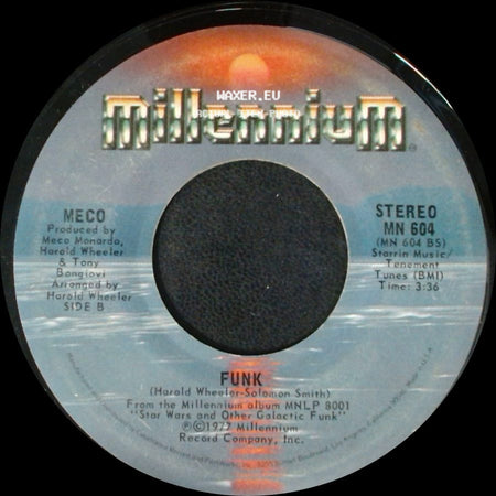 Meco - Star Wars Theme / Cantina Band / Funk side B