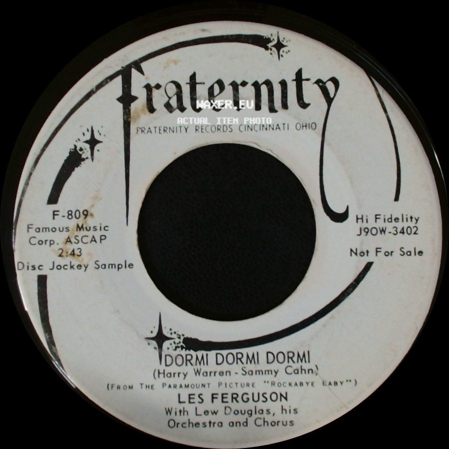 Les Ferguson - Turn Around Boy / Dormi Dormi Dormi side B