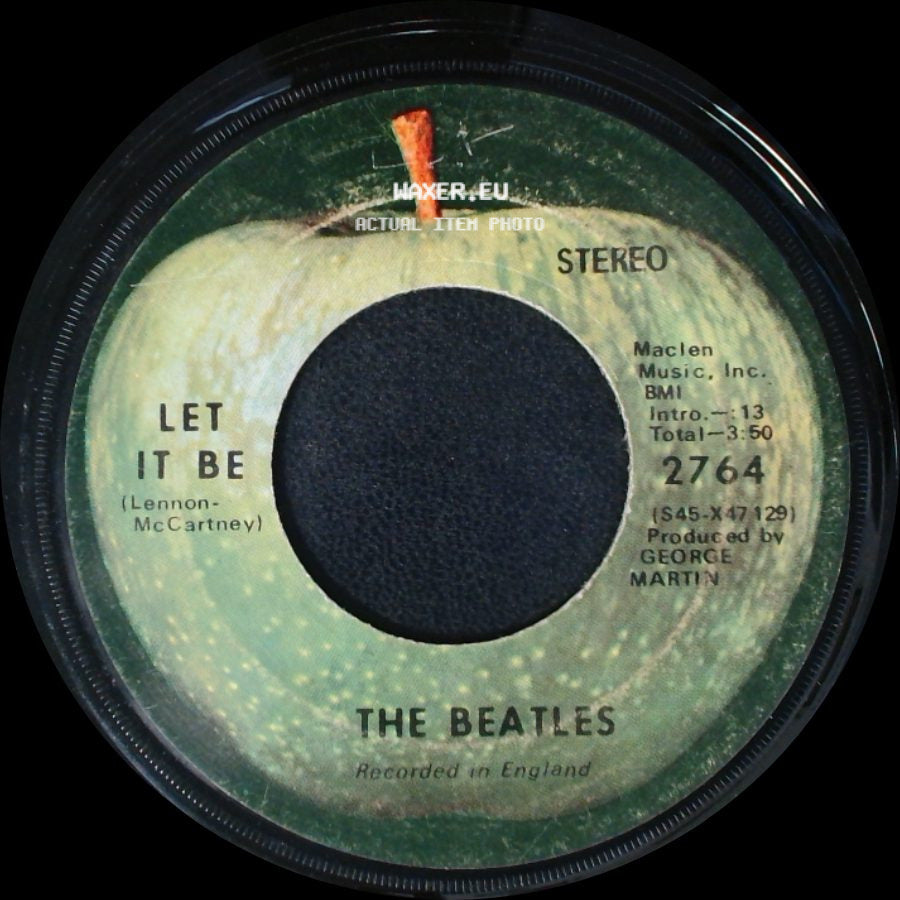 The Beatles - Let It Be / You Know My Name (Look Up My Number) side A