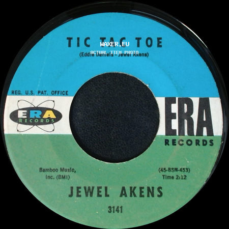 Jewel Akens - The Birds And The Bees / Tic Tac Toe side B