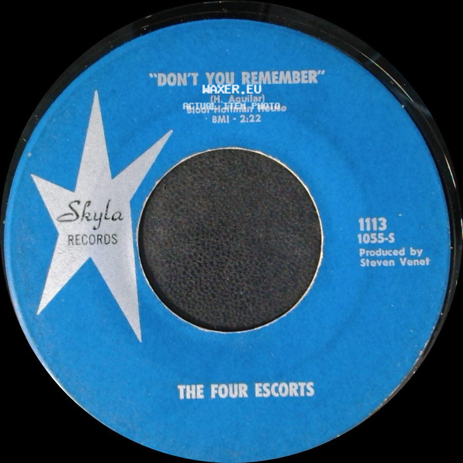 The Four Escorts - Don't You Remember / My Special Girl side A