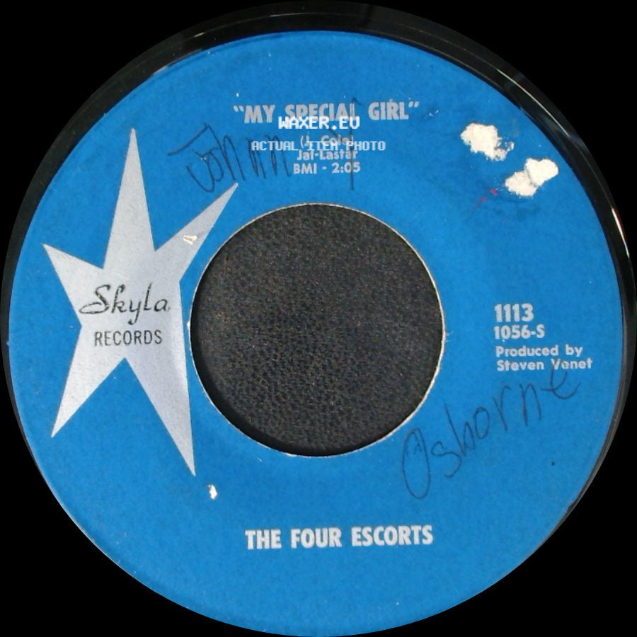 The Four Escorts - Don't You Remember / My Special Girl side B