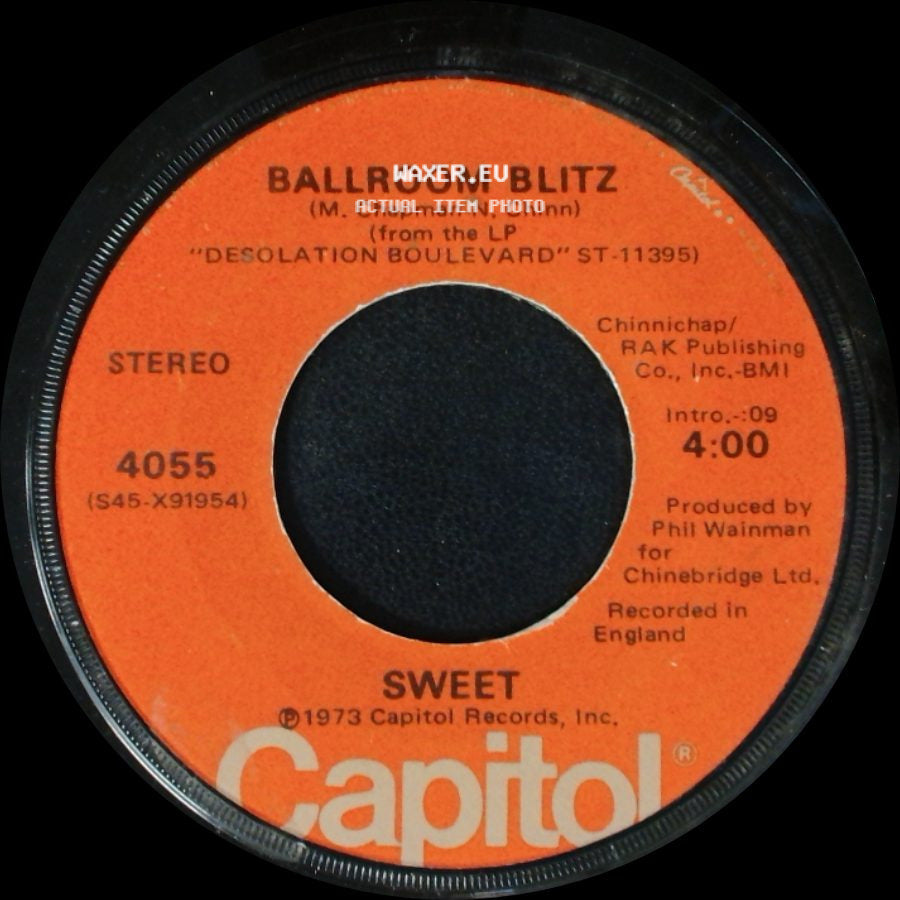 Sweet - Restless / Ballroom Blitz side B