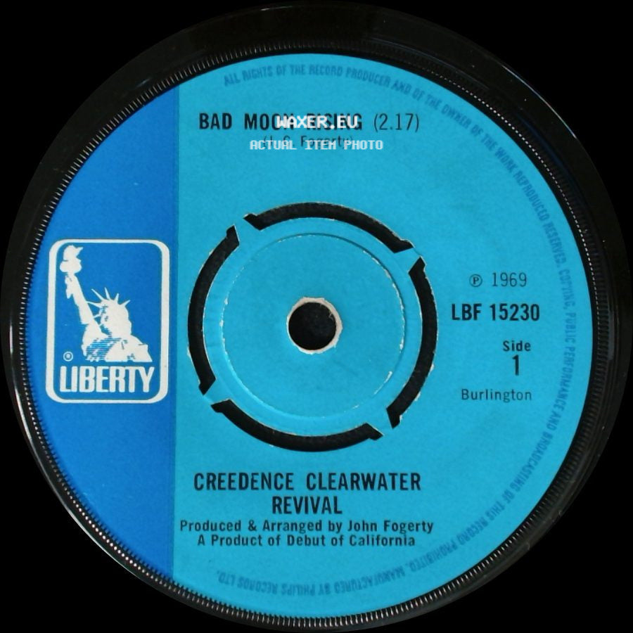 Creedence Clearwater Revival - Bad Moon Rising / Lodi side A