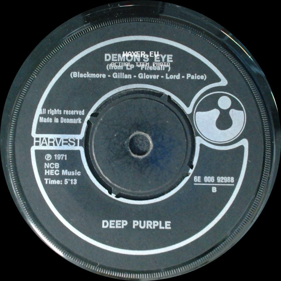 Deep Purple - Demon's Eye / Fireball side A
