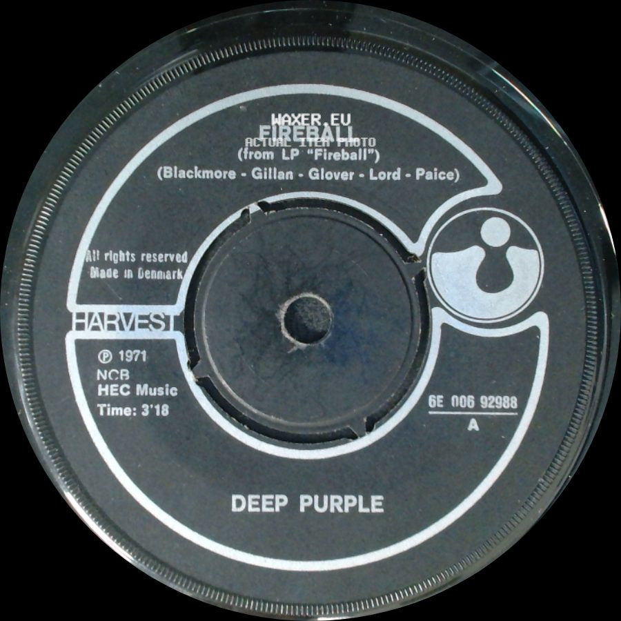 Deep Purple - Demon's Eye / Fireball side B