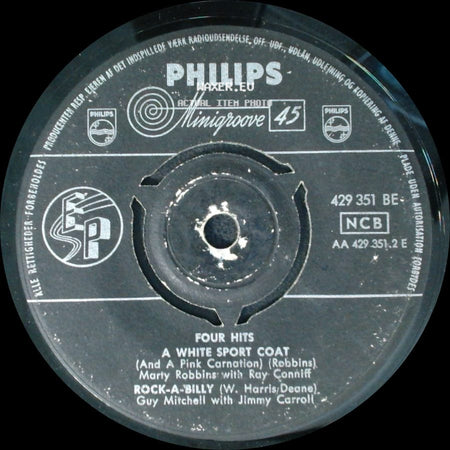 Marty Robbins With Ray Conniff / Guy Mitchell With Jimmy Carroll / Johnnie Ray With Ray Conniff - Four Hits / Four Hits: Yes Tonight, Josephine / Round And Round side A