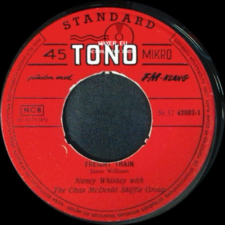 Nancy Whiskey With The Chas Mcdevitt Skiffle Group / The Chas Mcdevitt Skiffle Group - Freight Train / The Cotton Song side A