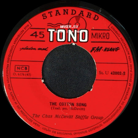 Nancy Whiskey With The Chas Mcdevitt Skiffle Group / The Chas Mcdevitt Skiffle Group - Freight Train / The Cotton Song side B
