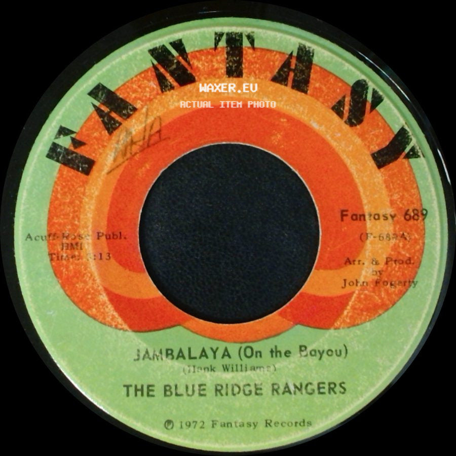 The Blue Ridge Rangers - Jambalaya (On The Bayou) / Workin' On A Building side A