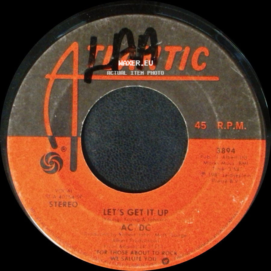 Ac/Dc - Snowballed / Let's Get It Up side B