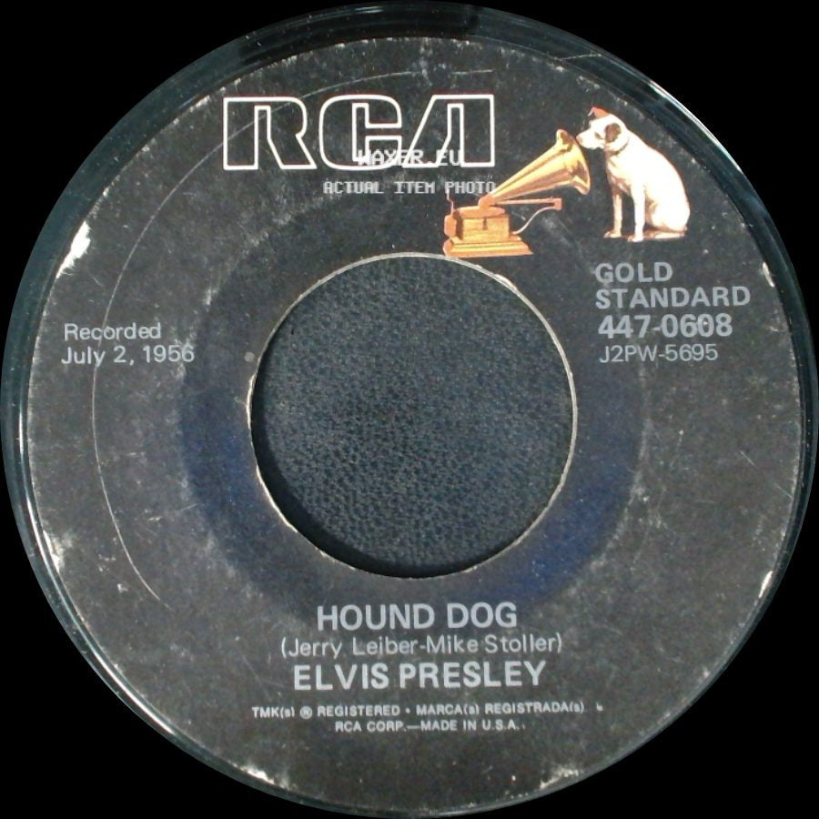 Elvis Presley - Don't Be Cruel / Hound Dog side B