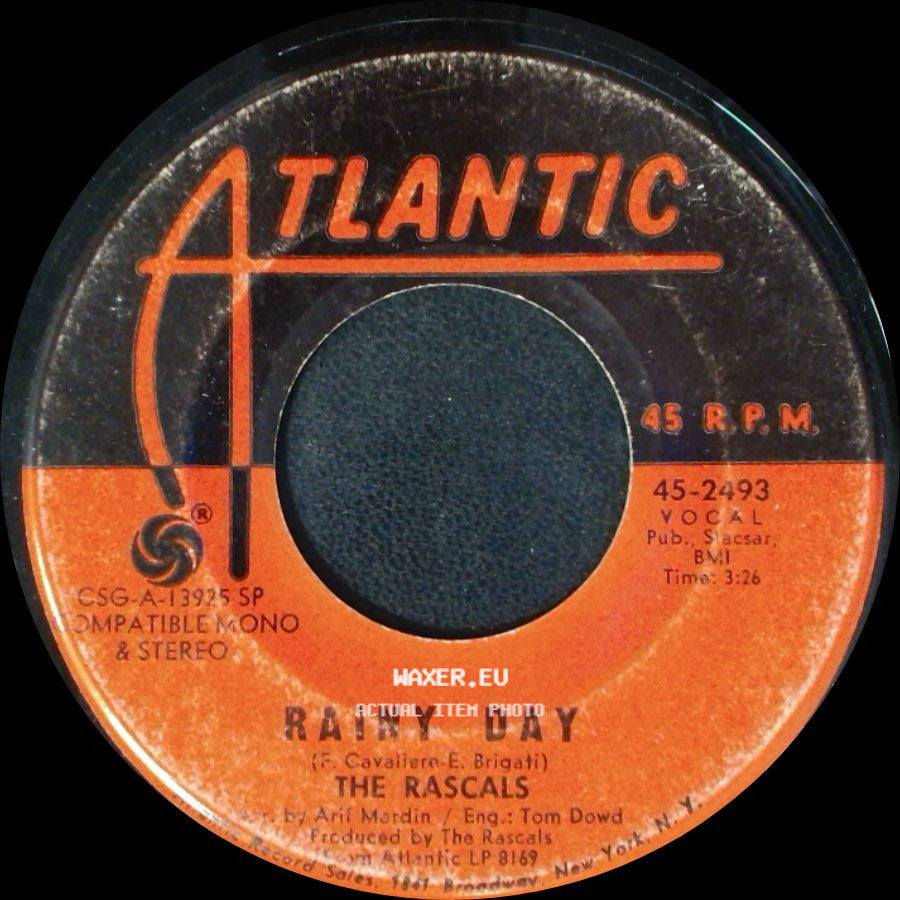 The Rascals - Rainy Day / A Beautiful Morning side A