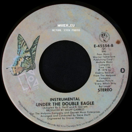 Eddie Rabbitt - Every Which Way But Loose / Instrumental Under The Double Eagle side B