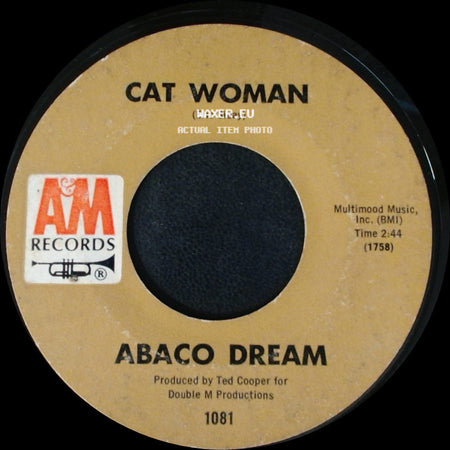 Abaco Dream - Life And Death In G & A / Cat Woman side B
