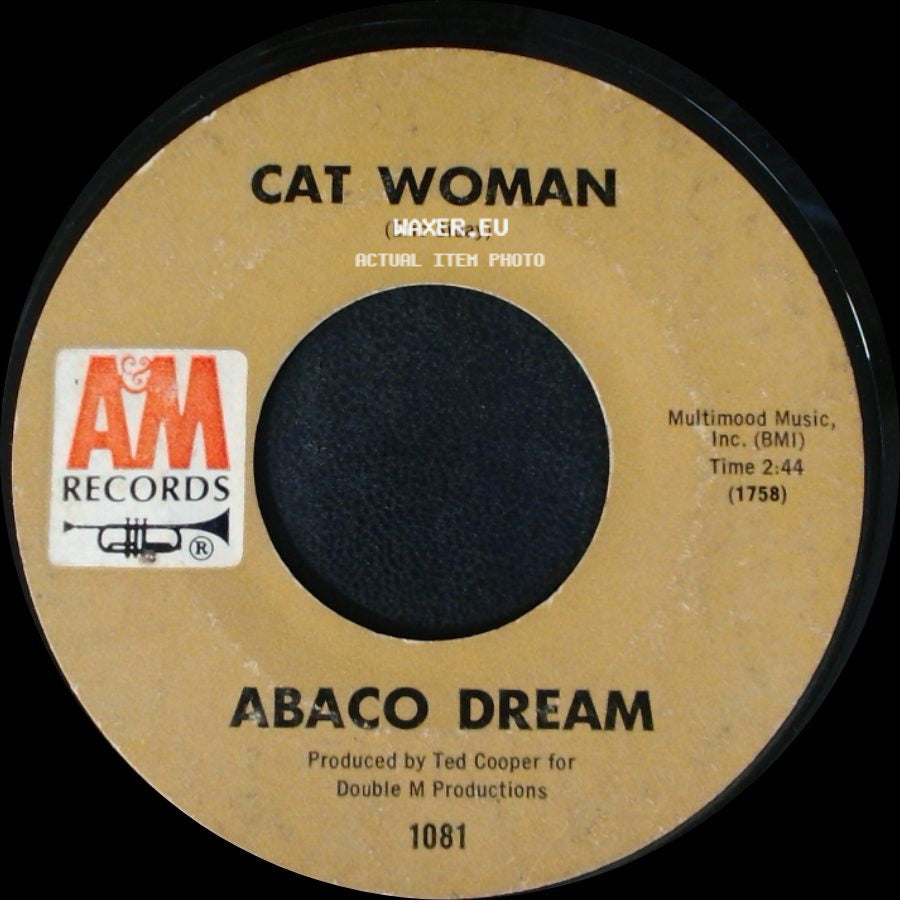 Abaco Dream - Life And Death In G & A / Cat Woman side B
