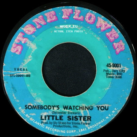 Stanga / Little Sister - Little Sister / Somebody's Watching You side B