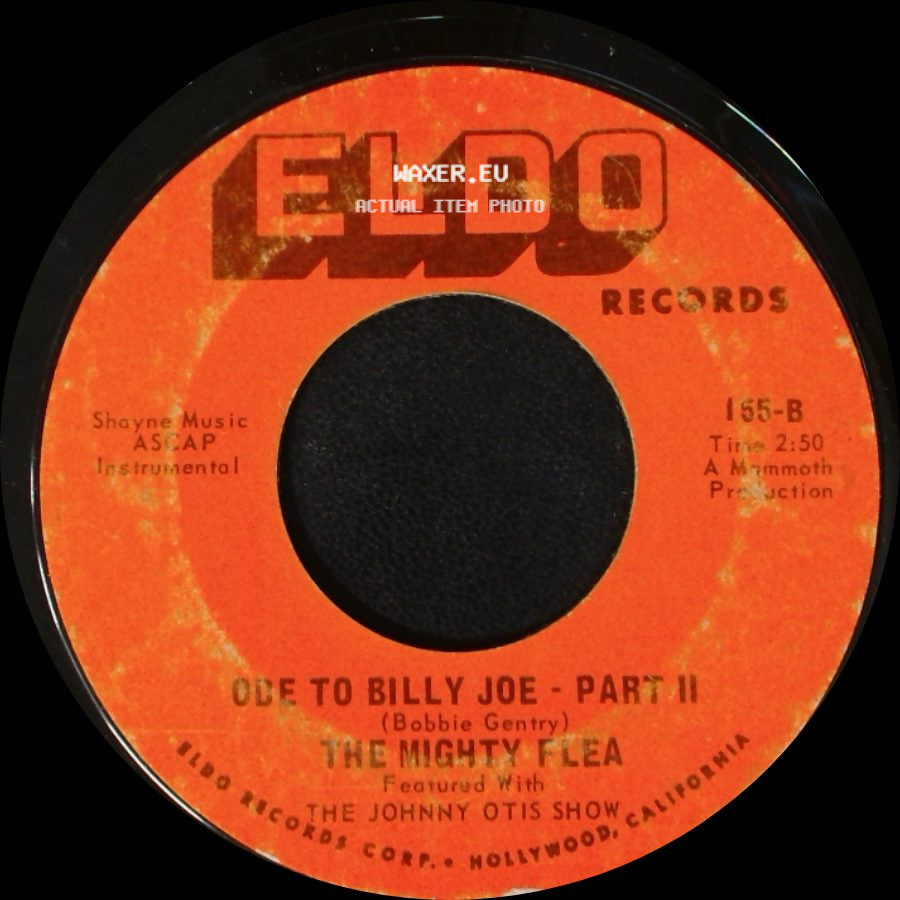 The Mighty Flea - Ode To Billy Joe - Part I / Ode To Billy Joe - Part Ii side B