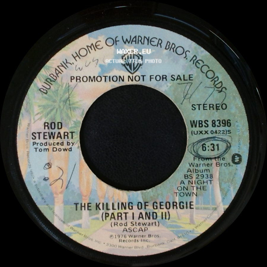 Rod Stewart - The Killing Of Georgie (Part I And Ii) / The Killing Of Georgie (Part I And Ii) side A