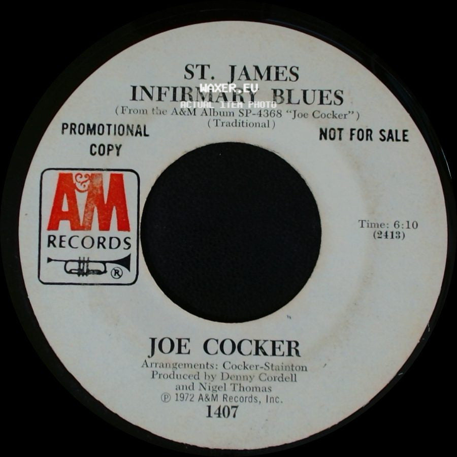 Joe Cocker - St. James Infirmary Blues / Pardon Me Sir side A