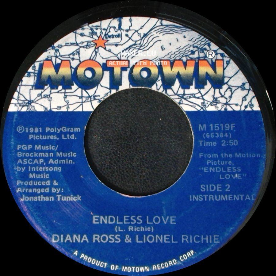 Diana Ross & Lionel Richie - Endless Love / Endless Love side B