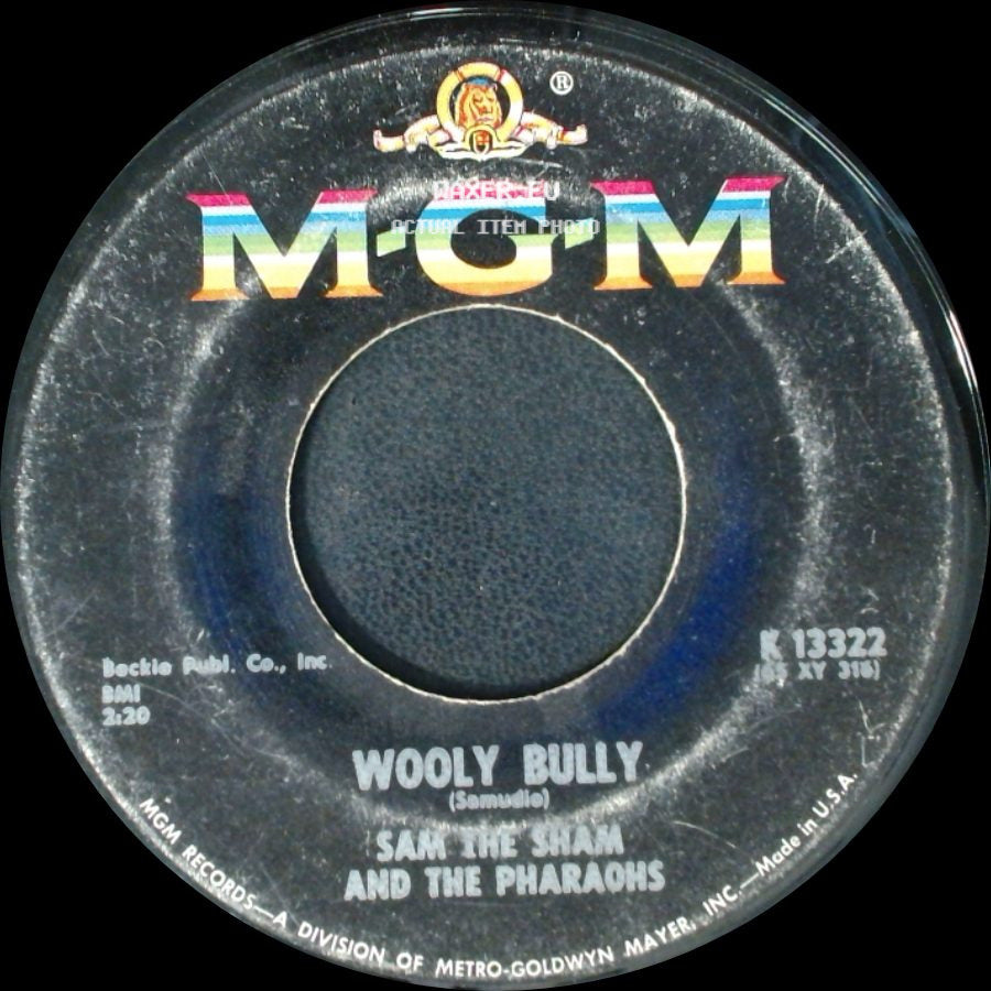Sam The Sham And The Pharaohs - Ain't Gonna Move / Wooly Bully side B