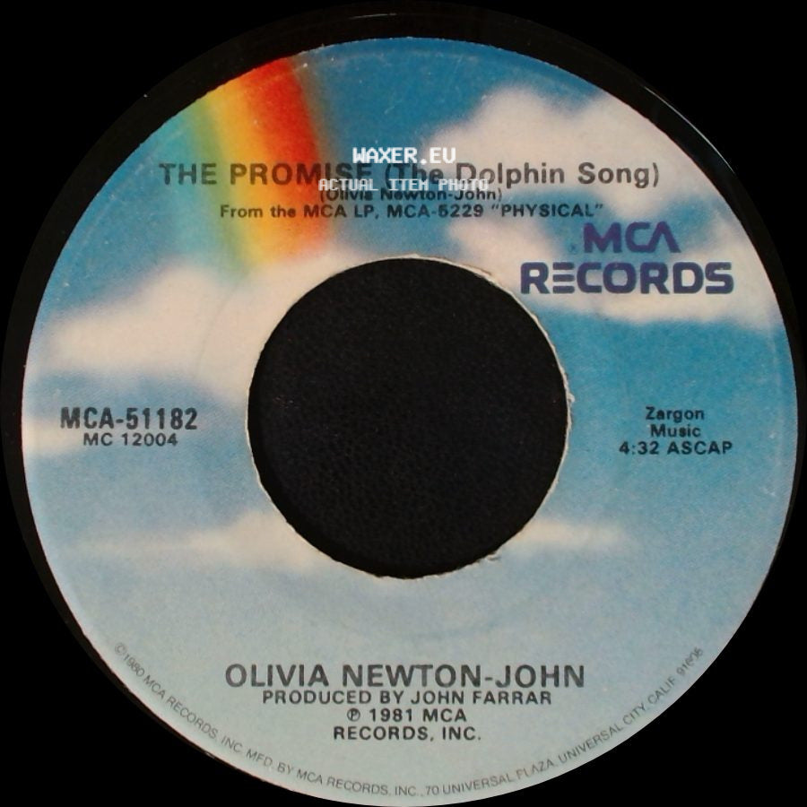 Olivia Newton-John - The Promise (The Dolphin Song) / Physical side A