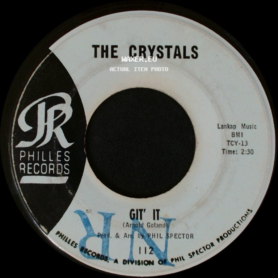 The Crystals - Da Doo Ron Ron (When He Walked Me Home) / Git' It side B